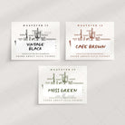 Philippians 4:8 western art print featuring desert cacti and succulents, in various color options